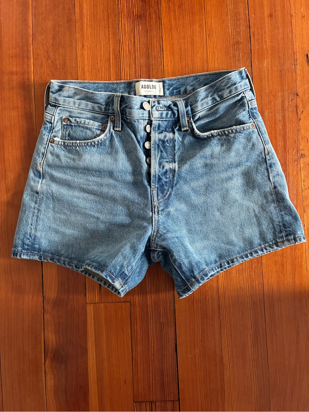 Agolde Parker Long Shorts Occurence
